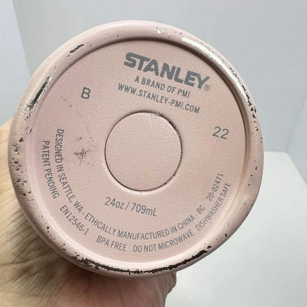 Stanley 24oz The Quick Flip Go Water Bottle‎ Light Pink  Stainless Steel Bottle - Picture 11 of 15